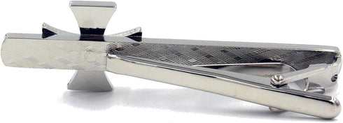 Knights Templar Black Cross Pair of Cufflinks & Tie Bar Clip...