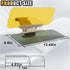 Day and Night Anti-Glare Polarized Car Sun Visor Extender, 2 in 1 Safety Driving Sunshade Mirror Car Anti-Dazzle Sun Blocker Protect from Glare/UV...