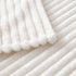 MIULEE Super Soft Baby Throw Blanket with Stripe Pattern for Toddler Newborn Lightweight Fleece Warm Plush Cozy Bed Blanket 30"x40", Cream White...