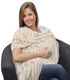 Leachco Luxi Nursing Infinity Scarf, Khaki & Ivory Stripe...