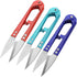 Hilitand 12pcs Sewing Scissors Yarn Thread Cutter 4.3inch Mini Small Snips Trimming Nipper - Great for Stitch,DIY Supplies,Mixed Color...