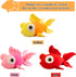 Fish Stuffed Animal Yellow Goldfish Plush Cute Toy Gifts for Kids Adults, 13.78"...