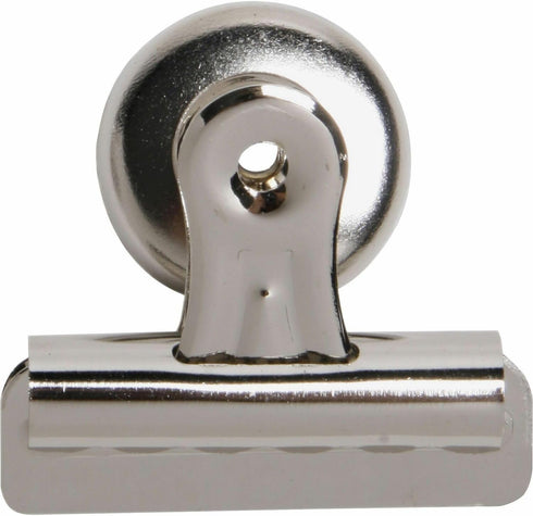 Business Source 58505 Bulldog Clip,Magnetic Back,Size 2,2-1/4-Inch W,11/32-Inch Cap.,SR...