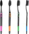 Soft Toothbrush with Flexible Head - Prevent Gum Hurt, Tapered Bristle Brush Gentle Care for Sensitive Teeth, Individually Wrapped Variety Colors ...