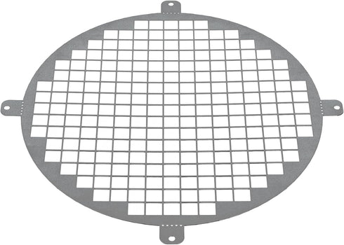 Repa Market 8" Inch Galvanized Steel Round Crawl Space Vent Grid - Inlet Outlet Ventilation Guard - Universal Metal Air Supply Exhaust Protection ...