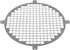 Repa Market 8" Inch Galvanized Steel Round Crawl Space Vent Grid - Inlet Outlet Ventilation Guard - Universal Metal Air Supply Exhaust Protection ...
