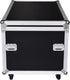 2PCS Spring Loaded Pull Handle, Heavy Duty Furniture Hardware Cover Ring Handle for Box Chest Case Cabinet Speaker with Rubber Grip Surface Mounte...