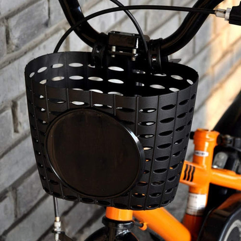 CHILDHOOD Kids Bike Basket with Cute Stickers and Adjustable Straps, Bicycle Handlebar Basket for Kid Boys and Girls...