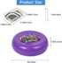 Hilltian Magnetic Pin Cushion with 100 Plastic Head Pins, Magnetic Pins Holder Pin Cushion for Sewing Quilting (Purple)...