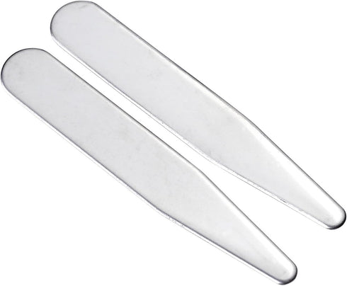 JOVIVI 36pc Stainless Steel Collar Stays in Clear Plastic Box for Mens Dress Shirt, Order The Sizes You Need (2.2")...