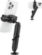Wall Mount Phone Holder for Truck/Car/Boat/Wall/Desk,Compatible with 3.5~7.5 inch iPhone/Nexus/HTC/LG/Huawei/Smart Phones,360°Adjustment Aluminium...