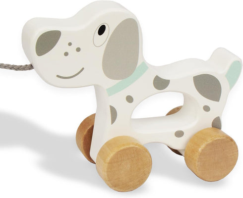 Baby Toys Car,Wooden Pull Along Toddler Toy, Developmental Toy for 1 Year Old Girl Boy Birthday Gift (Dog)...