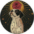 Tarot Card Art Witchy American Bully Dog PopSockets Standard PopGrip...