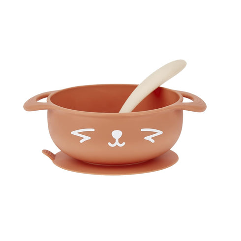 Babymoov TAST'ISY Baby Feeding Set, BPA-Free Non-Toxic Food Grade Silicone Suction Bowl and Spoon (MICROWAVE & DISHWASHER SAFE)...
