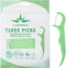 Dental Floss Picks 100 Count,Tooth Picks Thread Flossers Easy Grip Handle for Adults kids Teeth Cleaning, Unflavored Toothpick Stick Soft,Tight Sp...