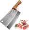 Kitory Meat Cleaver 7'' Heavy Duty Chopper Butcher Knife Bone Cutter Chinese Kitchen Chef’s Chopping Knife for Meat, Bone- Full Tang 7CR17MOV High...