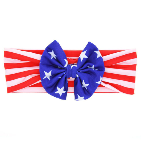 BinaryABC 4th of July Baby Headband,American Flag Headband,Fourth of july Decorations 3Pcs...