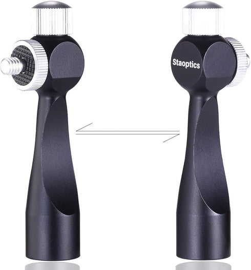Binocular Tirpod Adapter Quick Release 1/4-20Inch Threading Detachable Mount Accessories for 8x40 8x42 10x50 10x56 12x50 12x60 15x60 15x70 25x70 e...
