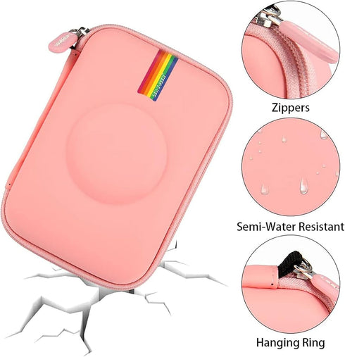Leayjeen Kids Camera Case Compatible with Kodak Printomatic Digital Instant Print Camera(Case Only) (Pink)......