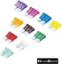 100pcs Assorted Auto Car Truck Standard Blade Fuse Assortment 2A 3A 5A 7.5 A 10A 15A 20A 25A 30A 35A Car Boat Truck SUV Automotive Replacement Fus...