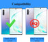 for Samsung Galaxy Note 10 Case, Note10 Case with HD Screen Protectors, Military-Grade Metal Ring Holder Kickstand 15ft Drop Tested Shockproof Cov...