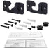 1 Pair of Black Wall Mount Bracket AH96-03064A for Samsung Soundbar HWH750 HW-H750 HW-H450 HW-J355 HWH751 HW-H751 HWJM25 HW-JM25 HWJM45C HW-JM45C ...