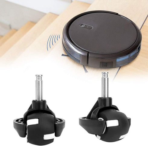 Atyhao Sweeping Robot Wheel,2Pcs Sweeping Robot ABS Universal Wheels Replacement Accessory Fit for N79/N79S...