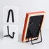 2 Pack Plate Stands for Display, 3 Inch Plate Holder Display Stand, Iron Easel Decorative Plate Holder Book Stands for Display, Pictures, Decorati...