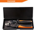 KF CPTEC?Solar PV Cable Crimping Tool for Solar Wire Connectors, AWG14-10 (2.5/4/6mm²) - 7 In Mini Solar Crimper...