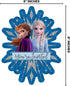 Disney Frozen 2 Jumbo Deluxe Invites (6" x 8") - Pack Of 8, Premium Multicolor Paper & Adorable Design - Perfect For Frozen Themed Parties & Event...