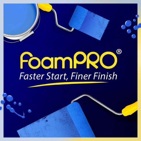 FOAM PRO 176-10 Foam Paint Roller, Pack of 10...
