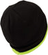 Klein Tools 60391 Knit Beanie, Thermal Fleece Winter Hat, Windproof, Fits under Helmets, Black with High-Visibility Yellow Band Trim...