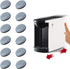 12Pcs Appliance Sliders for Kitchen Appliances, Appliance Slider, Small Appliance Slider for Most Countertop...