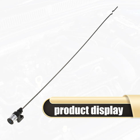 1 PC Car Engine Oil Dipstick, Waterproof Metal Vehicle Engine Measuring Tool, Universal Automotive Transmission Dipstick Replacement for Truck SUV...