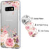 Case for Galaxy S10e 5.8 Inch, Slim Shockproof Clear Soft Flexible TPU Floral Phone Protective Case Cover for Samsung Galaxy S10e (Rose Flower)...