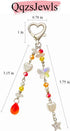 Aesthetic Keychain Accessories for Women Backpack Keychain Phone Charm for Girls Birhtday Christmas Gifts...