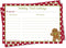 Recipe Cards 4x6 Double Sided 50 count Christmas Cookie Swap Holiday Xmas Baking Treat Exchange Bake Sale Polka Dots Spots Red Green Gingerbread (...