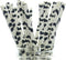 Food With Fashion Cow Party Straws - Cute Disposable Straws for Drinking, Cowhide Printed for Barnyard Party, 25 Pack...