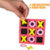 Gamie 5 Inches Foam Tic Tac Toe Mini Board Games (24Pack) Family Games & Classroom Games - Indoor Recess Games for Classroom, Great Travel Games, ...