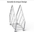 Vertical Napkin Holder for Dining Table Décor, Freestanding Metal Paper Holder for Kitchen Countertop, Heavy Duty Napkin Paper Organizer, Durable ...