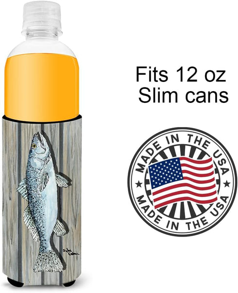 Fish Trout Ultra Beverage Insulators for slim cans...