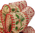 2 1/2" X 10 Yards Christmas Music Natural Wired Ribbon...