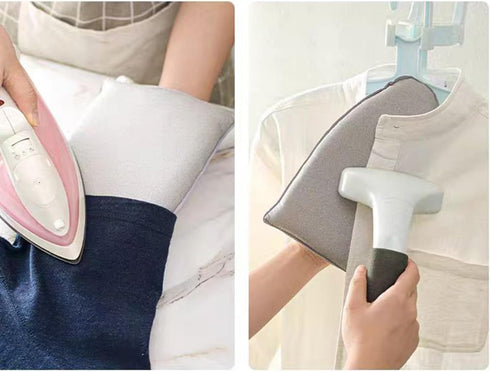 Garment Steamer Ironing Gloves, Anti Steam Handheld Ironing Pad, Heat Resistant Garment Steamer Mitt, Durable Protective Ironing Glove for Garment...