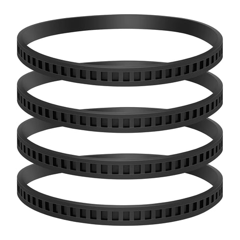 4 Pack 650721-00 Bandsaw Rubber Tires Replacement for Dewalt Band Saw Tires and Milwaukee Bandsaw Pulley Tires DWM120 A02807 DCS374 DW328K D28770 ...