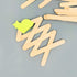 100Pcs Jumbo Wooden Craft Sticks Popsicle Stick 6” Long x 3/4”Wide Treat Ice Pop for DIY Crafts?Home Art Projects, Classroom Supplies...