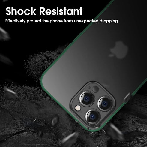 X-level iPhone 13 Pro Max Translucent Matte Finish PC Case with Soft Edge Shockproof and Anti-Fingerprint Cover for iPhone 13 Pro Max 2021...