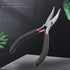 Mini Bent Nose Pliers Multifunction Precision Pliers Stripper Hand Wire Jewellery Making Tool Beading Flat Wire Pliers DIY Craft...