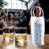2 Pcs Wine Chiller?Ice Wine Bag, Gel Wine Bottle Chill Cooler Ice Bag,Wine Cooler Refrigerator & Beverage Transport, Clear Freezer Bag?Wine Bottle...