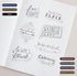 Pilot Japan Gel Ink Ballpoint Pen Nuance Black 7 Colors Set 0.5mm LIL-30EF Black, Blue, Green, Yellow, Brown, Red, Violet With Original Stylus Bal...