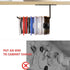 2 Packs Tumbler Lid Organizer Self-Adhesive or Drilling Under Cabinet Cup Lid Hook Organizers Tumbler Lid Hanger for Kitchen Organizers and Storag...
